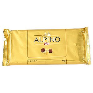 Chocolate Alpino - Embalagem 12X170  GR - Preço Unitário R$4,8