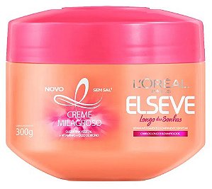 Creme De Cabelo De Tratamento Elseve Longo Sonhos - Embalagem 1X300 GR