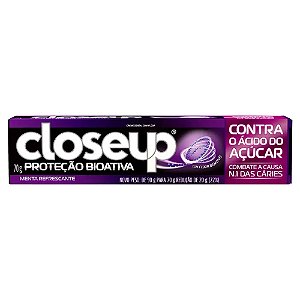 Creme Dental Close Up Proteção Bio Contra Acucar - Embalagem 12X70 GR - Preço Unitário R$2,86