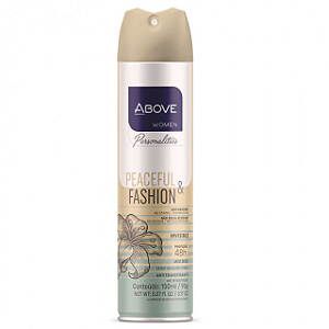 Desodorante Aerossol Above Pers Feminino Peaceful Fash - Embalagem 1X150 ML