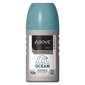 Desodorante Rollon Above Masculino Elements Ocean - Embalagem 1X50 ML