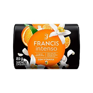 Sabonete Francis Intenso Flor De Laranjeira Com Vitamina E - 85Gr - Embalagem 12X85 GR - Preço Unitário R$1,85