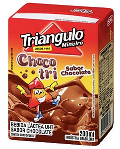 Bebida Lactea Triangulo Chocotri - Embalagem 24X200 ML - Preço Unitário R$1,06