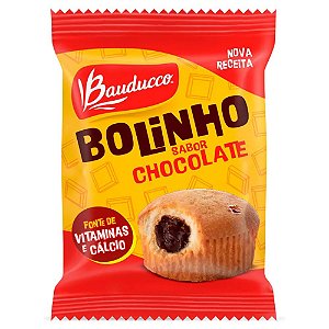 Bolinho Recheado Bauducco Chocolate - Embalagem 16X40 GR - Preço Unitário R$1,6