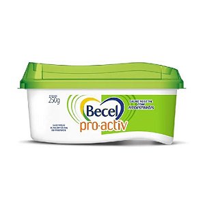 Creme Vegetal Becel Pro Activ - Embalagem 1X250 GR