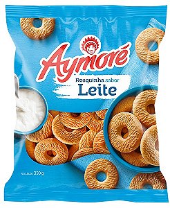 Biscoito Aymore Rosquinha De Leite - Embalagem 20X350 GR - Preço Unitário R$5,45