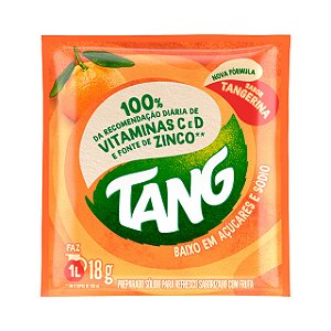 Refresco Em Po Tang Adoçado Tangerina - Embalagem 18X18 GR - Preço Unitário R$1,13