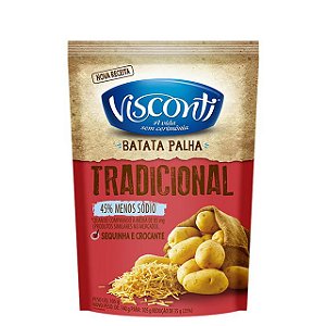 Batata Palha Visconti Tradicional - Embalagem 20X105 GR - Preço Unitário R$6,72