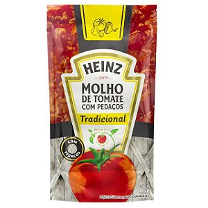 Molho De Tomate Heinz Sache Tradicional  - Embalagem 24X300 GR - Preço Unitário R$2,94