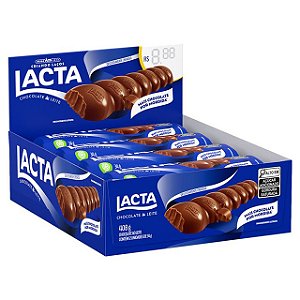 Chocolate Lacta Ao Leite - Embalagem 12X34 GR - Preço Unitário R$3,12