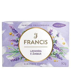 Sabonete Francis Caixa Lilas Lavandas De Grasse  - Embalagem 12X90 GR - Preço Unitário R$3,04