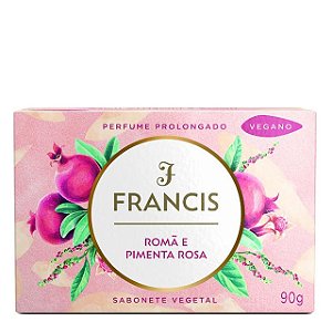 Sabonete Francis Caixa Roma E Pimenta Rosa - Embalagem 12X90 GR - Preço Unitário R$3,08