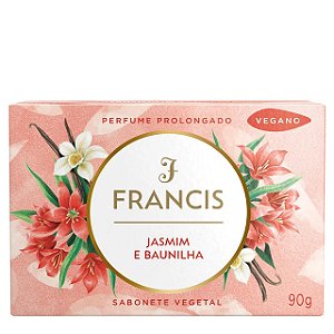 Sabonete Francis Caixa Vermelho Jasmim Do Nilo - Embalagem 12X90 GR - Preço Unitário R$3,04