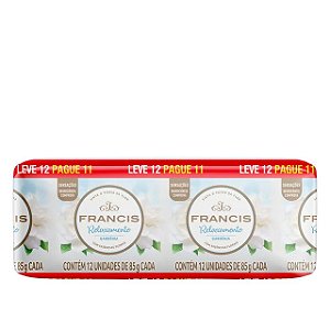 Sabonete Francis Suave Gardenia Leve 12 Pague 11 - Embalagem 12X85 GR - Preço Unitário R$1,83