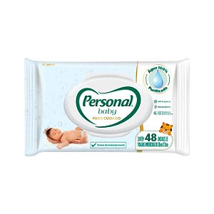 Lenco Umedecido Toalha Personal Baby Puro Cuidado - Embalagem 1X48 UN