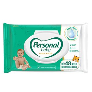 Lenco Umedecido Toalha Personal Baby Toque Macio - Embalagem 1X48 UN