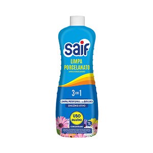 Limpa Porcelanato Saif - Embalagem 6X1 L - Preço Unitário R$13,08