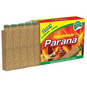 Acendedor Multi Uso Parana Bastao Ecologico - Embalagem 10X5 UN - Preço Unitário R$4,01