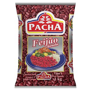 Feijao Vermelho Pacha - Embalagem 10X1 KG - Preço Unitário R$9,15