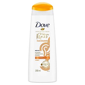 Shampoo Dove Cacheado Texturas Reais - Embalagem 1X200 ML
