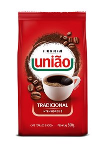 Cafe Uniao Tradicional - Embalagem 10X500 GR - Preço Unitário R$14,03