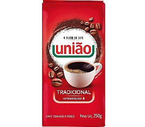 Cafe Uniao Tradicional - Embalagem 20X250 GR - Preço Unitário R$7,02