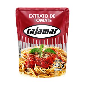 Extrato De Tomate Cajamar Sache   - Embalagem 48X140 GR - Preço Unitário R$1,4