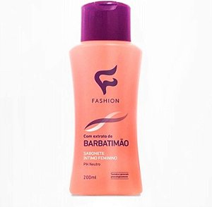 Sabonete Liquido Fashion Feminino Com Extrato De Barbatimao - Embalagem 1X200 ML