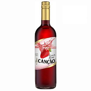 Vinho Cancao Cooler Morango - Embalagem 12X750 ML - Preço Unitário R$13,44