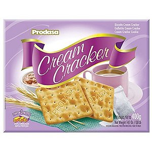 Biscoito Prodasa Cream Cracker - Embalagem 1X1,6 KG