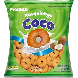 Biscoito Prodasa Rosquinha De Coco - Embalagem 14X335 GR - Preço Unitário R$3,72