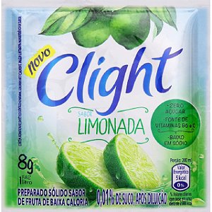 Refresco Em Po Diet Clight Limonada - Embalagem 15X8 GR - Preço Unitário R$1,55