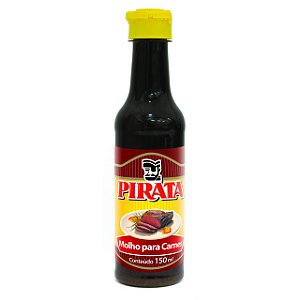 Molho Para Carnes Pirata  - Embalagem 6X150 ML - Preço Unitário R$2,9