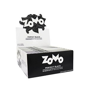 Seda Para Tabaco Zomo Perfect Black Com 33 Unidades - Embalagem 1X50 - Preço Unitário R$1,36