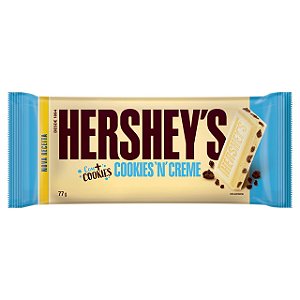 Chocolate Hersheys Cookies Creme - Embalagem 1X77 GR