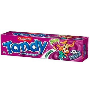 Creme Dental Infantil Tandy Uva - Embalagem 1X50 GR