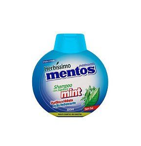 Shampoo Herbissimo Mentos Mint Purifica E Hidrata - Embalagem 1X300 ML