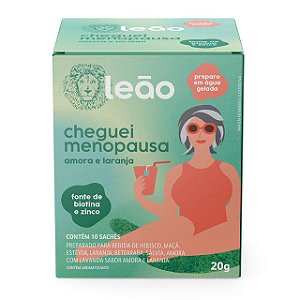 Cha Leao Fases Cheguei Menopausa Amora E Laranja - Embalagem 1X10 UN