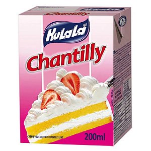 Creme De Chantilly Hulala Tetrapack 200ml - Embalagem 27X200 ML - Preço Unitário R$3,2