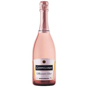 Vinho Espumante Campo Largo Moscatel Rose - Embalagem 1X750 ML