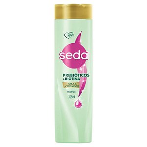 Shampoo Seda Prebioticos Biotina - Embalagem 1X325 ML