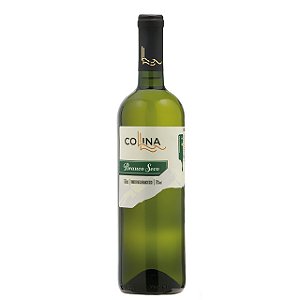 Vinho Collina Branco Seco - Embalagem 12X750 ML - Preço Unitário R$8,8