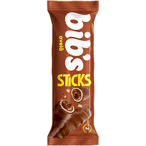Chocolate Bibs Sticks Avela - Embalagem 16X32 GR - Preço Unitário R$1,48