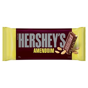 Chocolate Hersheys Ao Leite Amendoim - Embalagem 1X75 GR