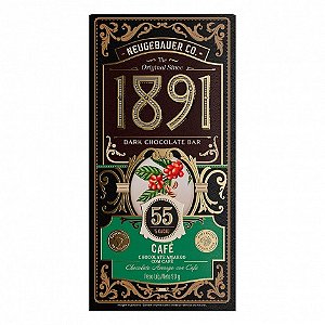 Chocolate Tablete Neugebauer 1891 Cafe 55% Cacau - Embalagem 1X90 GR