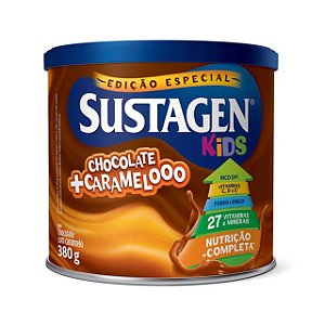 Complemento Alimentar Sustagem Kids Chocolate Com Caramelo - Embalagem 1X380 GR