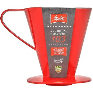 Suporte Porta Filtro Cafe Tamanho 103 Melitta - Embalagem 12X1 UN - Preço Unitário R$9,94