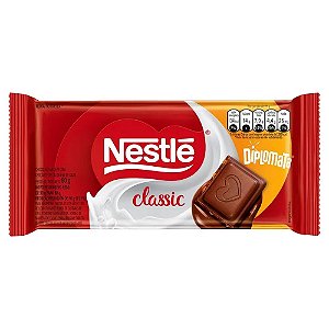 Chocolate Nestle Diplomata Classic - Embalagem 1X80 GR