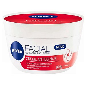 Creme Facial Nivea Antissinais - Embalagem 1X100 GR