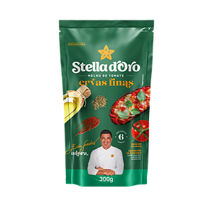 Molho De Tomate Stella Doro Ervas Finas Sache - Embalagem 32X300 GR - Preço Unitário R$1,97
